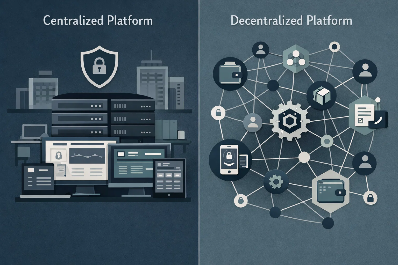 Centralized vs Decentralized Platforms: Pros and Cons